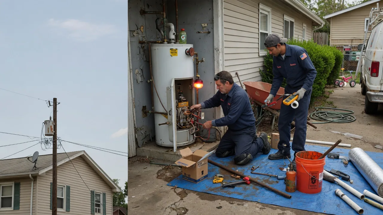 Leak Detection in Oakford, IN near me